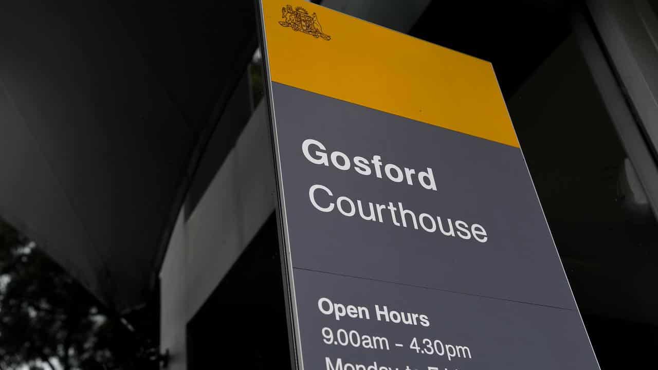 Signage at Gosford Courthouse (file image)