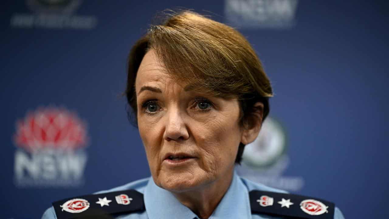 NSW Police Commissioner Karen Webb.