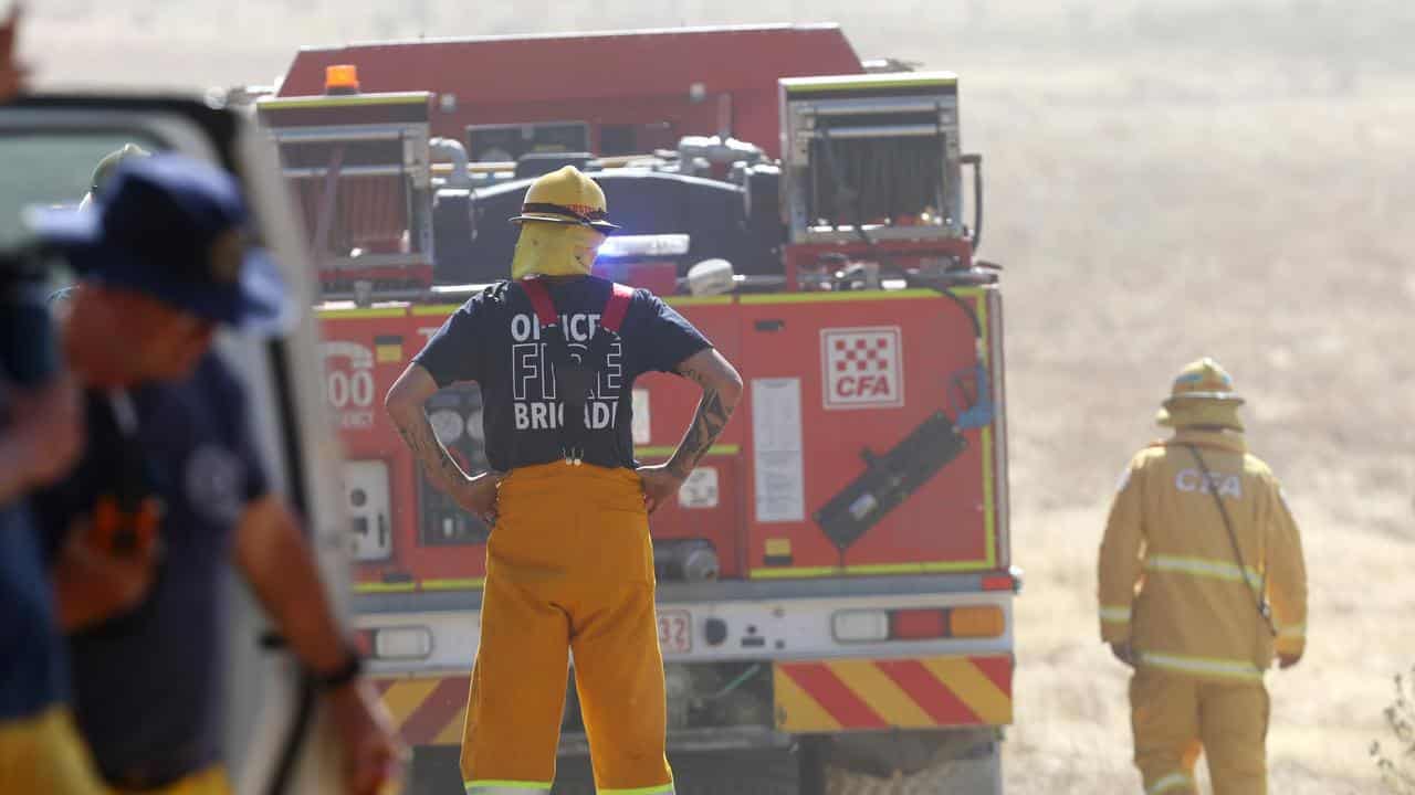 CFA crews near Beaufort