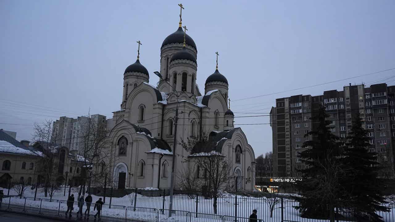 tThe Church of the Icon of the Mother of God in Moscow