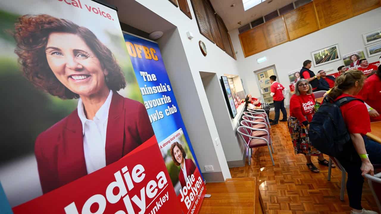 A general view at a Labor party function at the Frankston Bowling Club