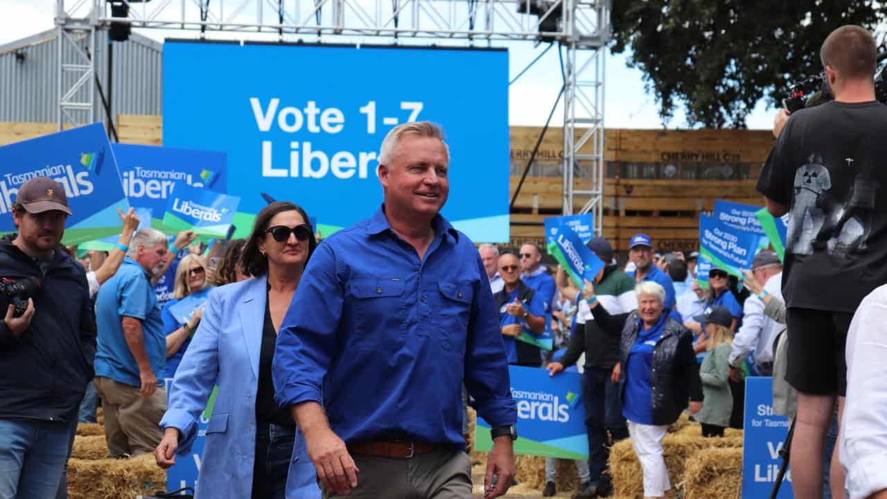 Tasmanian Premier Jeremy Rockliff