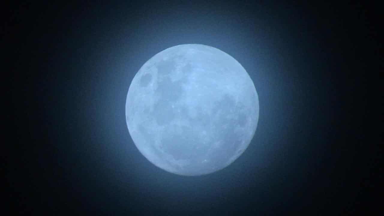 A full moon (file image)