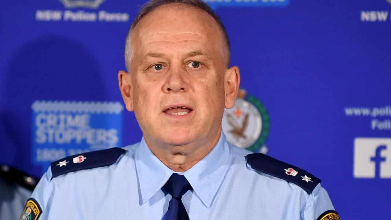 NSW Police Detective Superintendent Grant Taylor