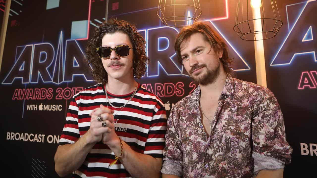 Reuben Styles and Adam Hyde from Peking Duk