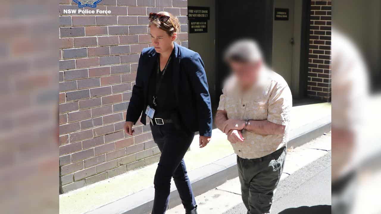 A 73-year-old man arrested in Sydney