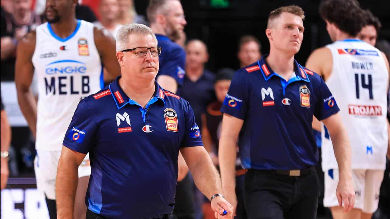 Melbourne United coach Dean Vickerman.