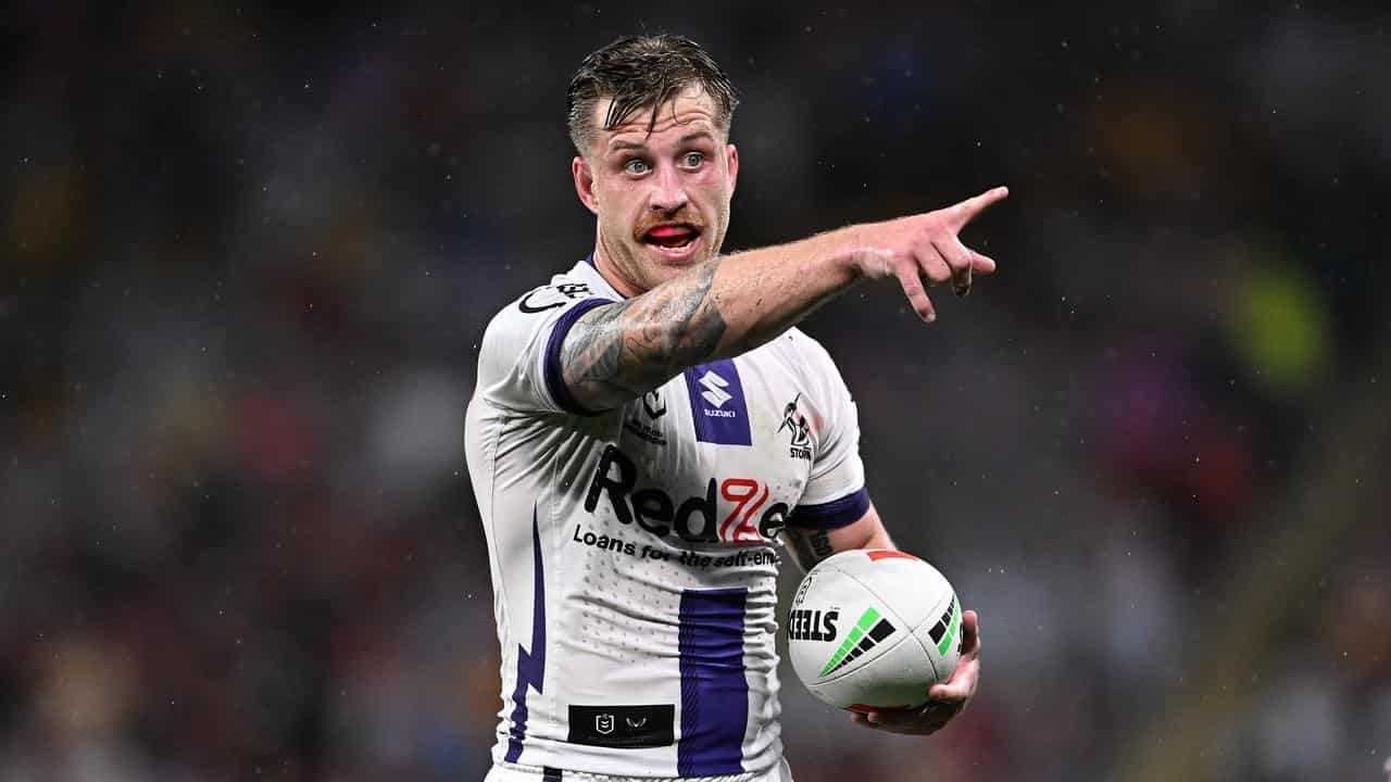 Melbourne Storm's Cameron Munster.