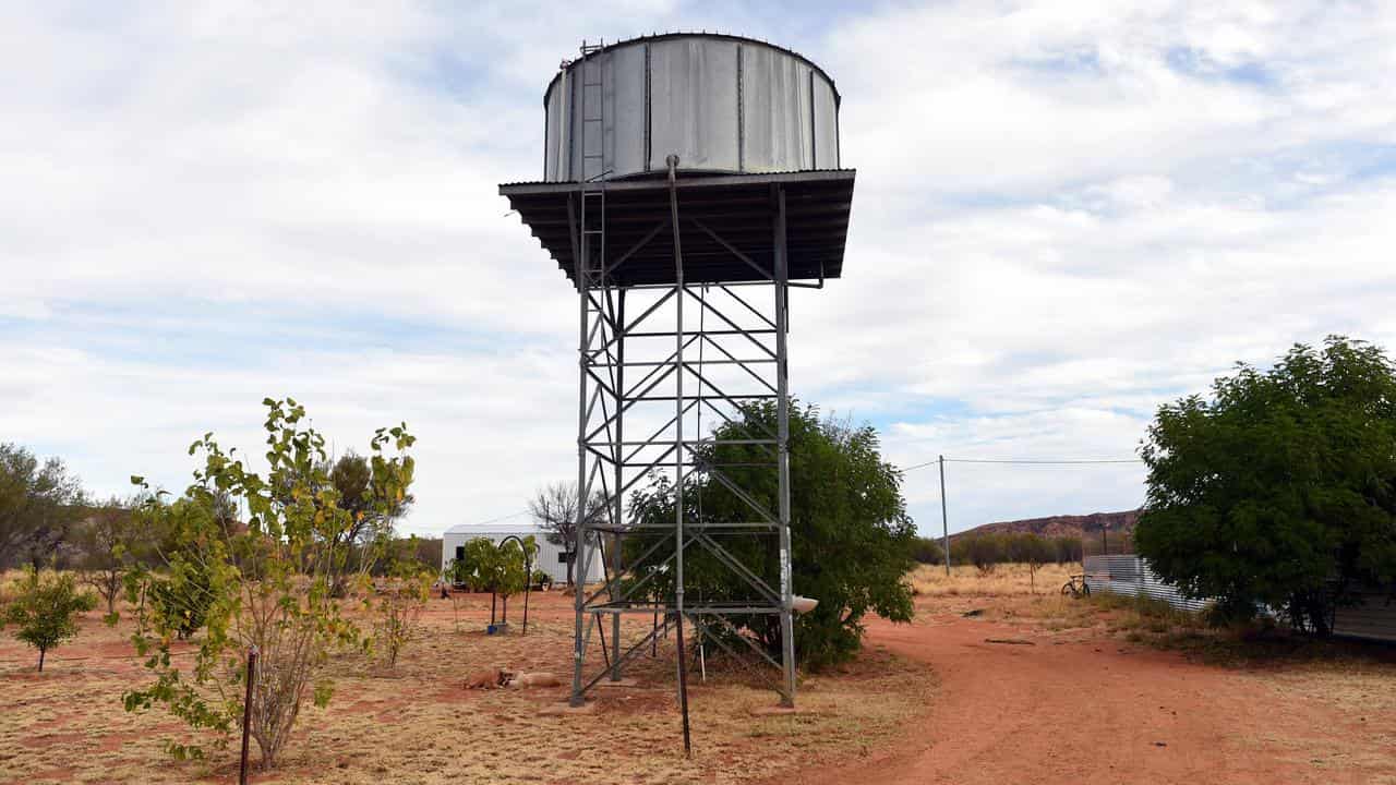 A water tank,