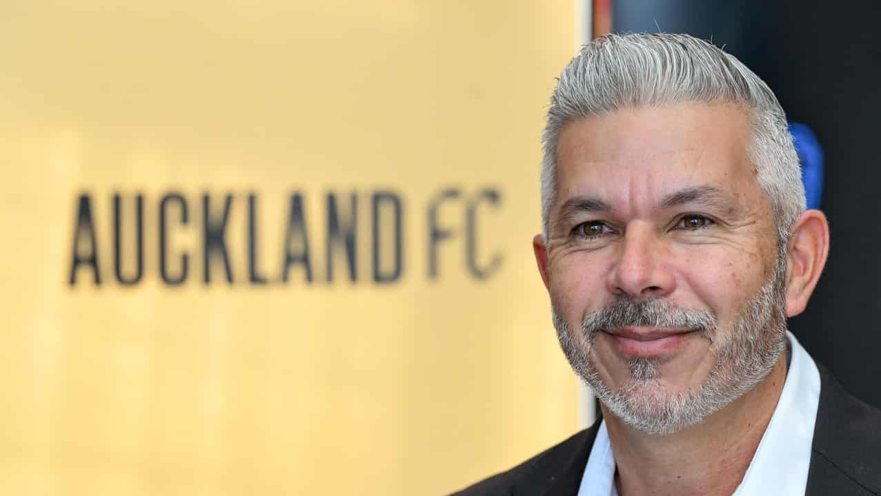 Auckland FC inaugural coach Steve Corica.