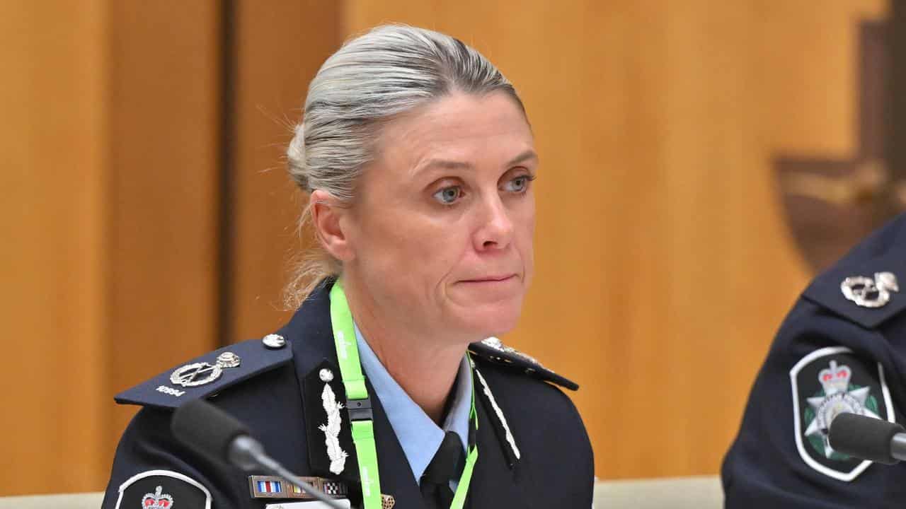 Australian Federal Police Deputy Commissioner Krissy Barrett