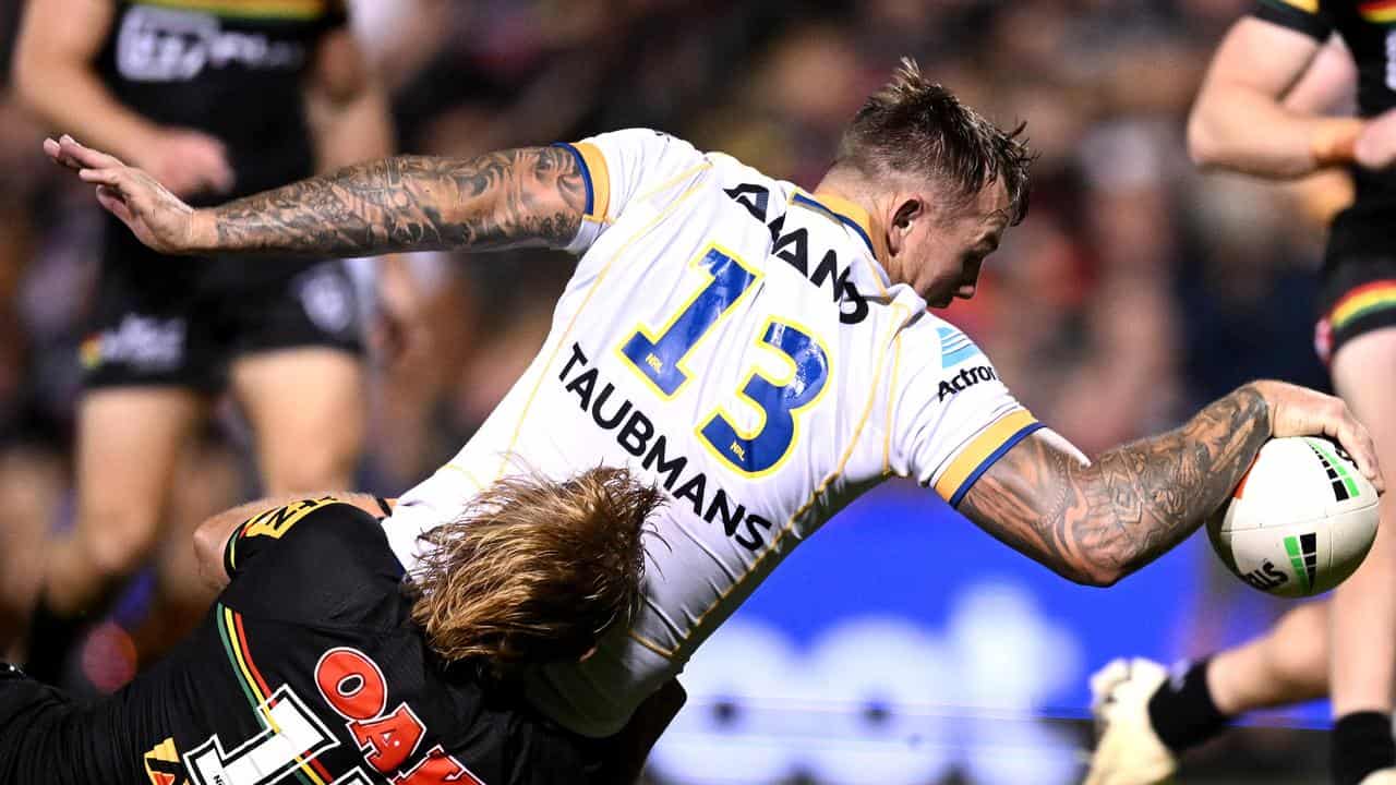 J'maine Hopgood scores for Parramatta.