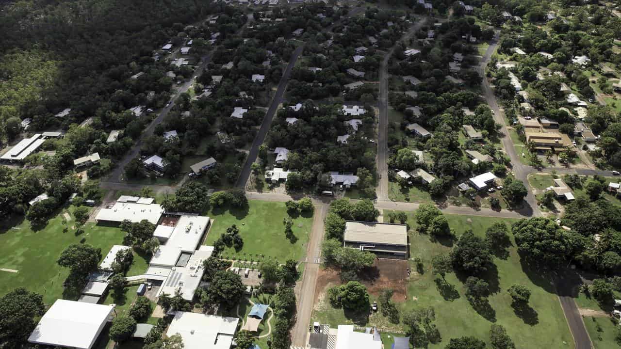 Groote Eylandt township in the Northern Territory.