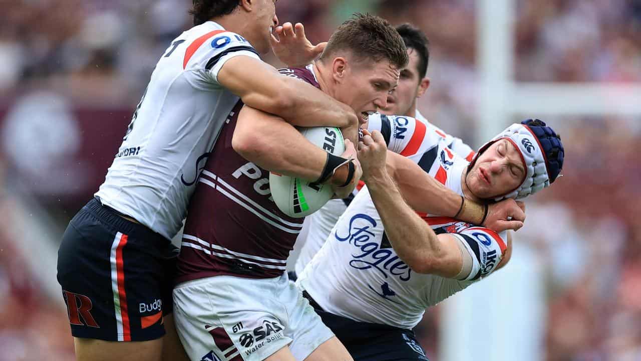 Joseph-Aukuso Suaalii, Reuben Garrick and Luke Keary.