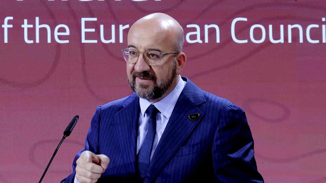 European Council President Charles Michel