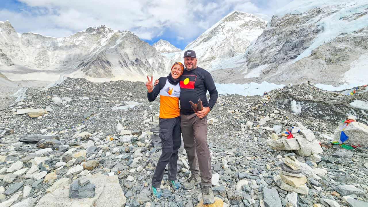 Emma and David Willims in Nepal