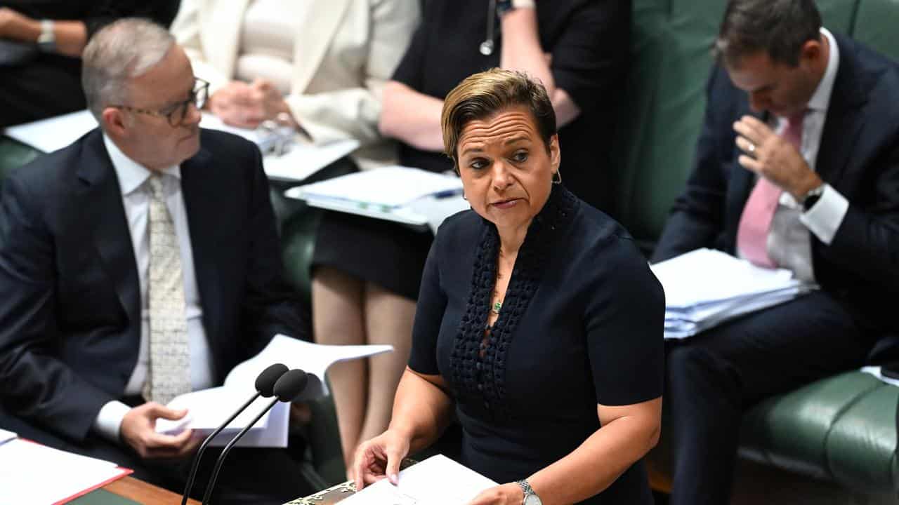 Communications Minister Michelle Rowland in Question Time