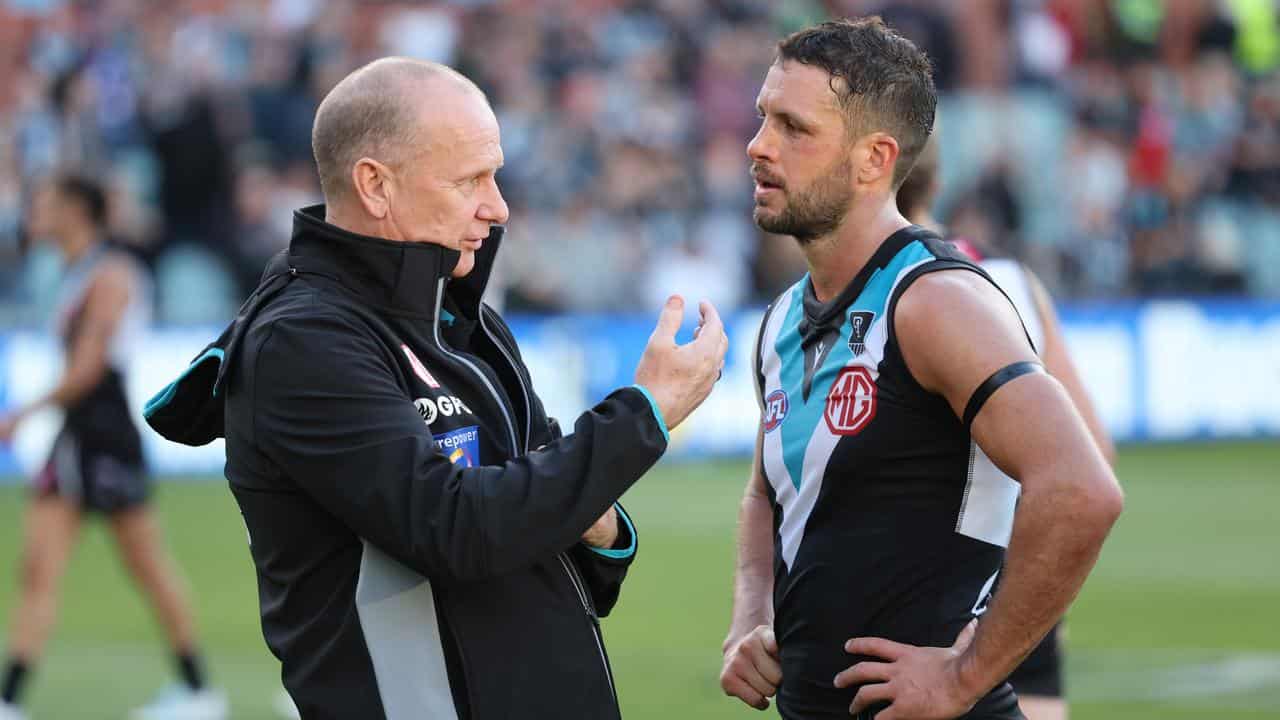 Ken Hinkley and Travis Boak