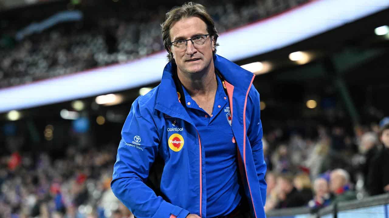 Western Bulldogs coach Luke Beveridge