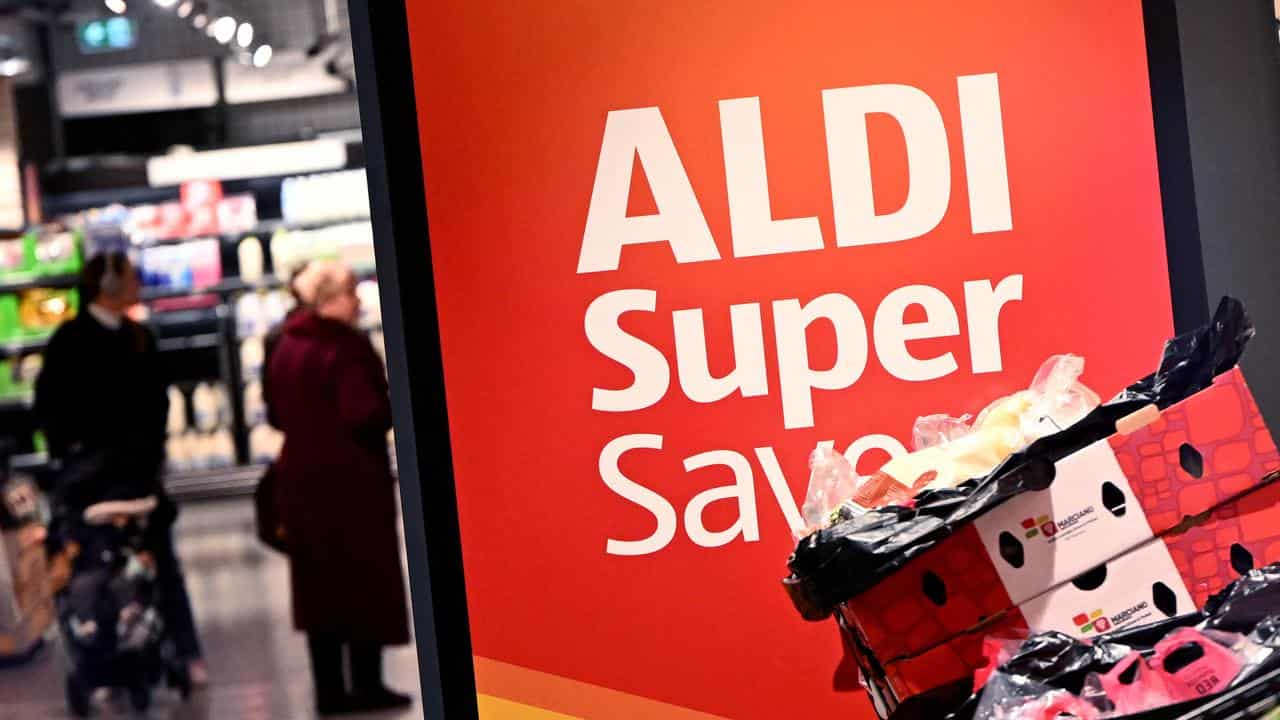 an Aldi Supermarket in Melbourne