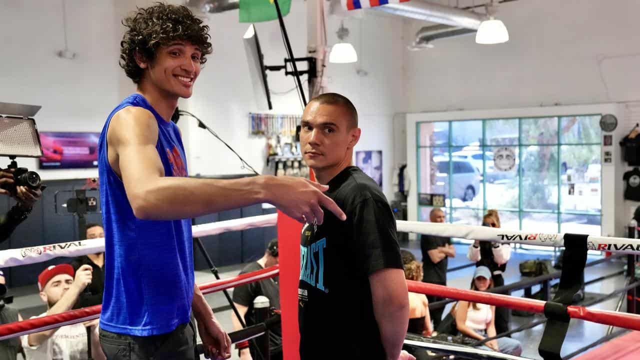 Sebastian Fundora and Tim Tszyu.