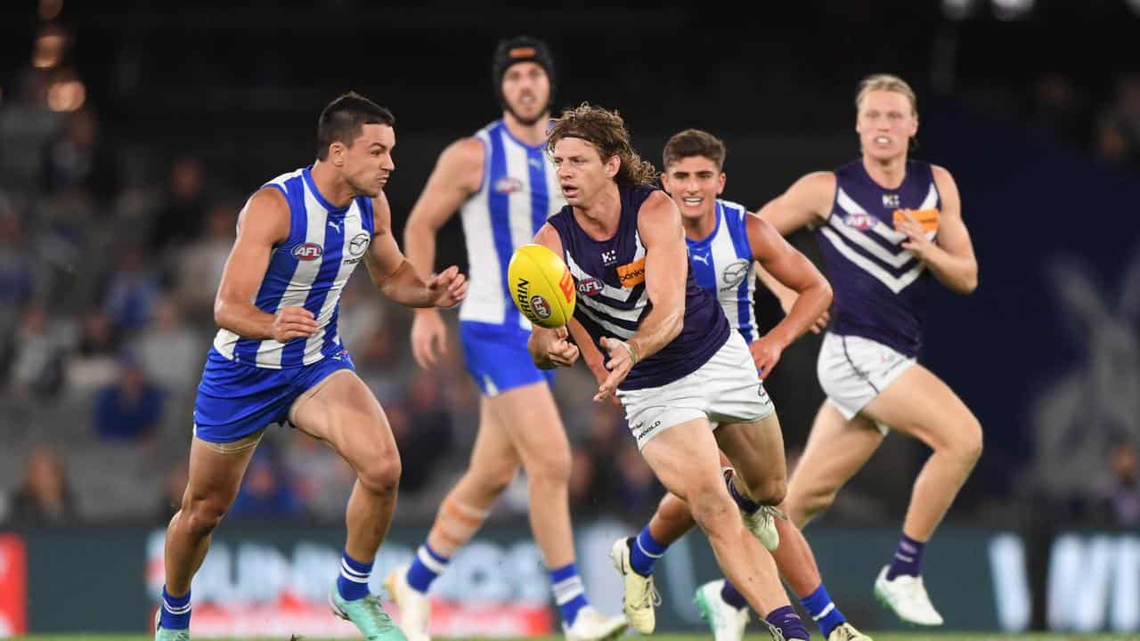 Dockers v North Melbourne.