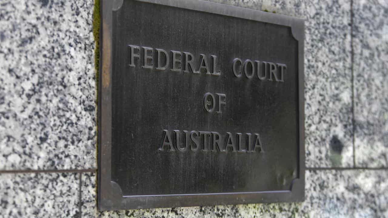 Signage for the Federal Court (file image)