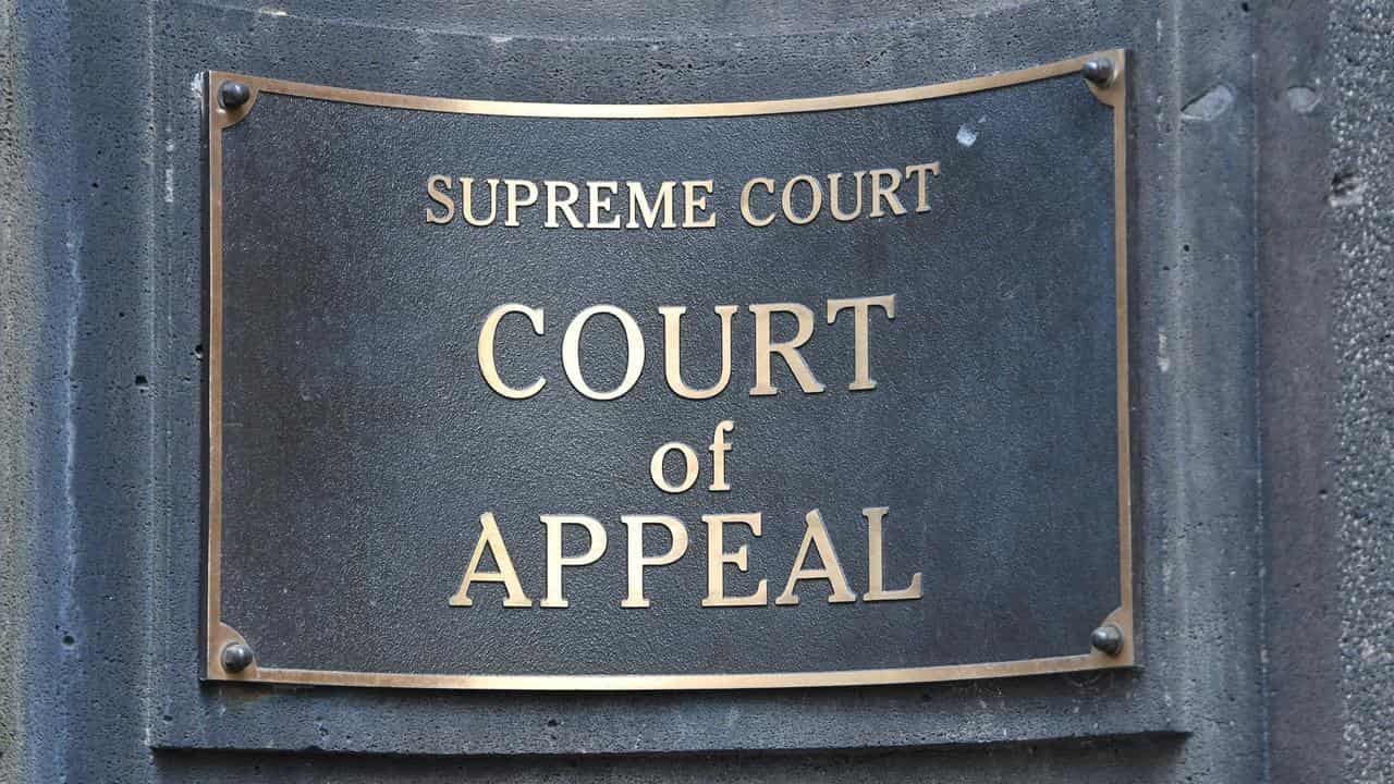 Signage for the Court of Appeal (file image)