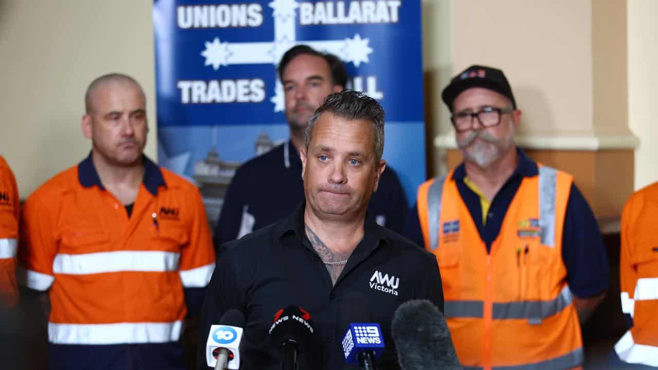 AWU state secretary Ronnie Hayden