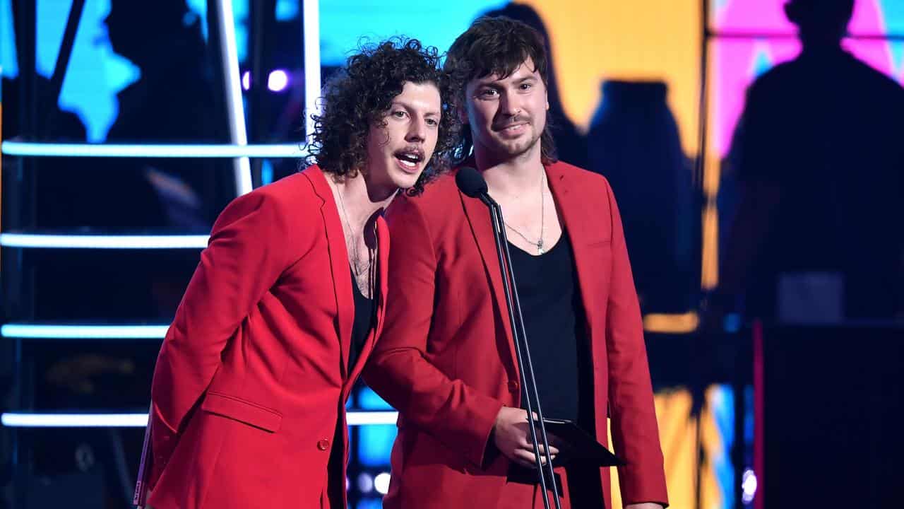 Peking Duk at the ARIA Awards in 2018