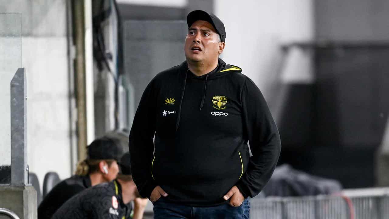 Wellington Phoenix coach Giancarlo Italiano.