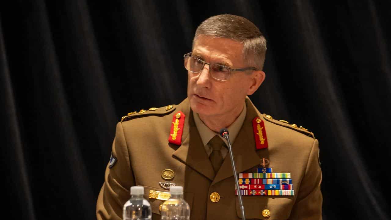 Chief of the Australian Defence Force (ADF) Angus Campbell