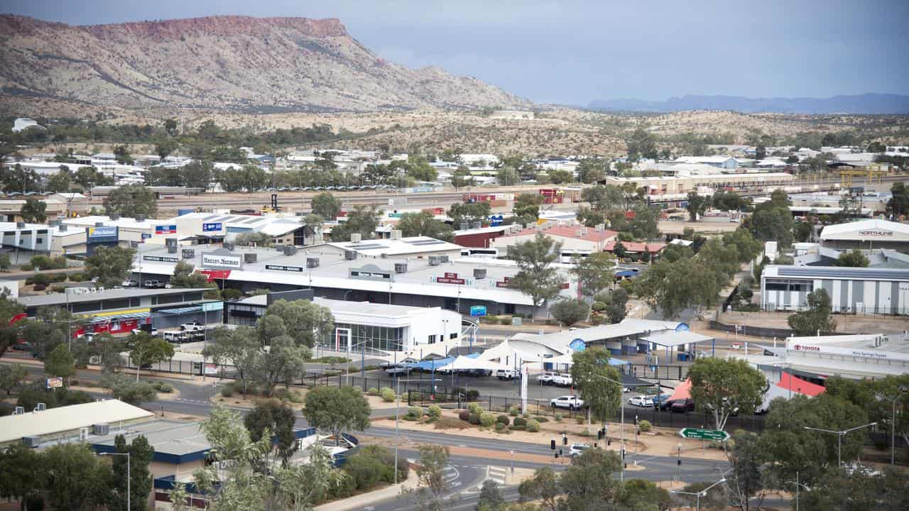 Alice Springs CBD.