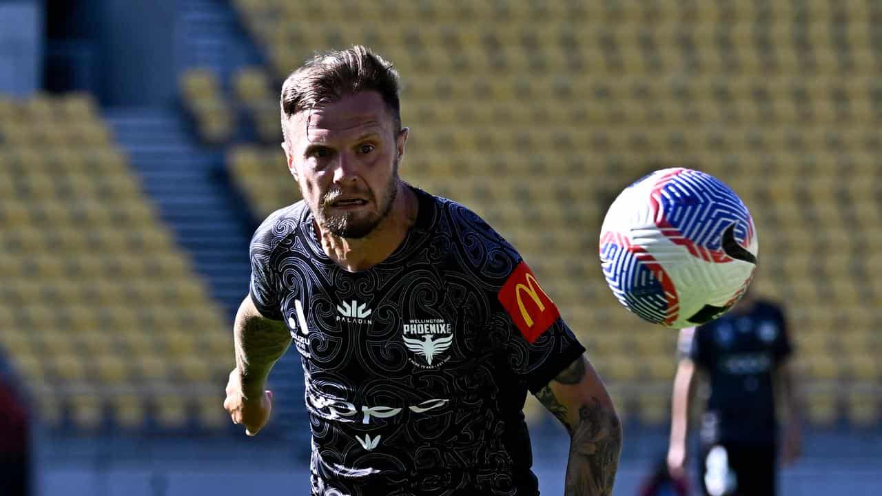 Wellington Phoenix player David Ball. 