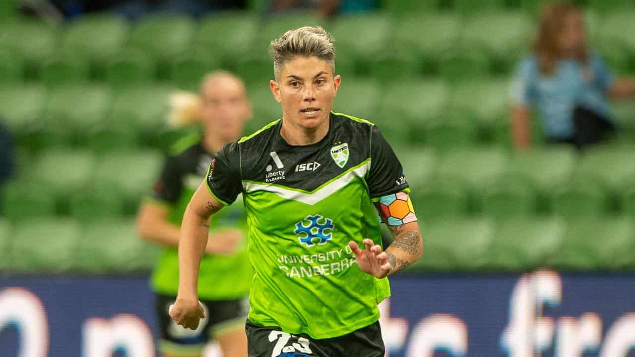 Canberra United Michelle Heyman.