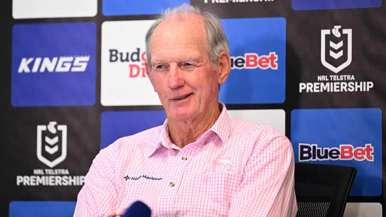 Dolphins coach Wayne Bennett