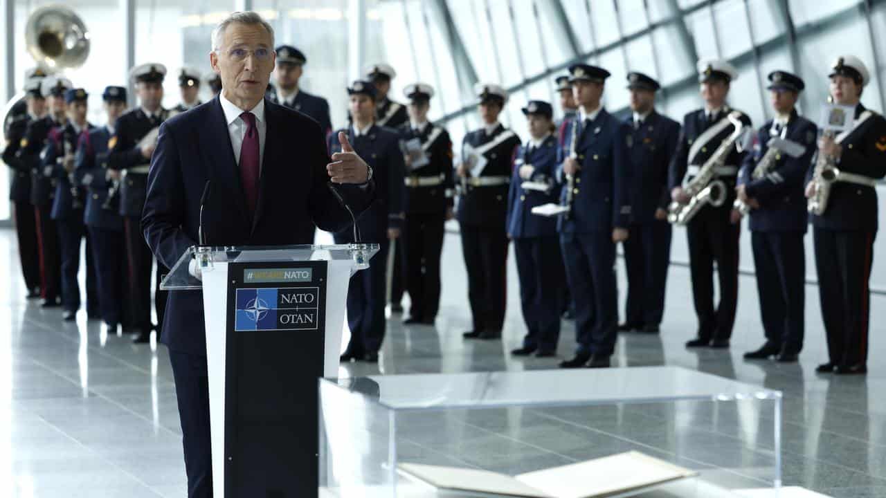 NATO Secretary-General Jens Stoltenberg and the North Atlantic Treaty