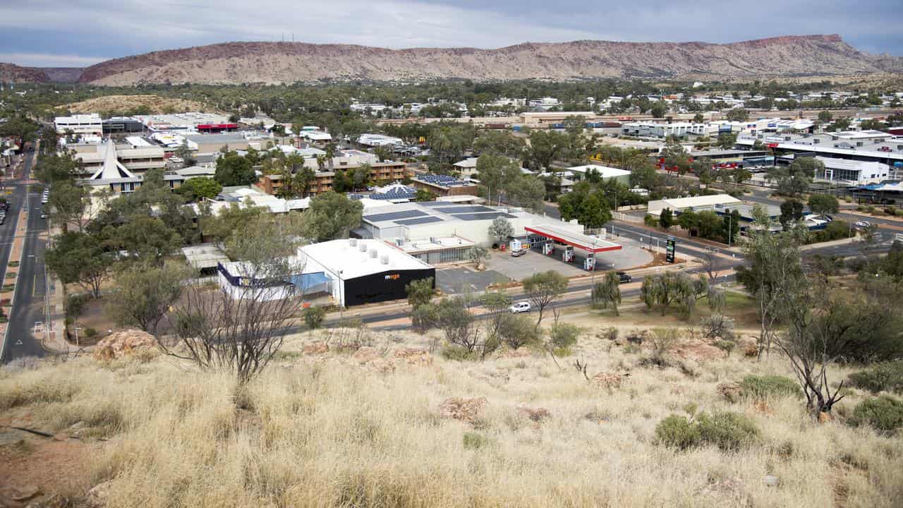 Alice Springs CBD (file)