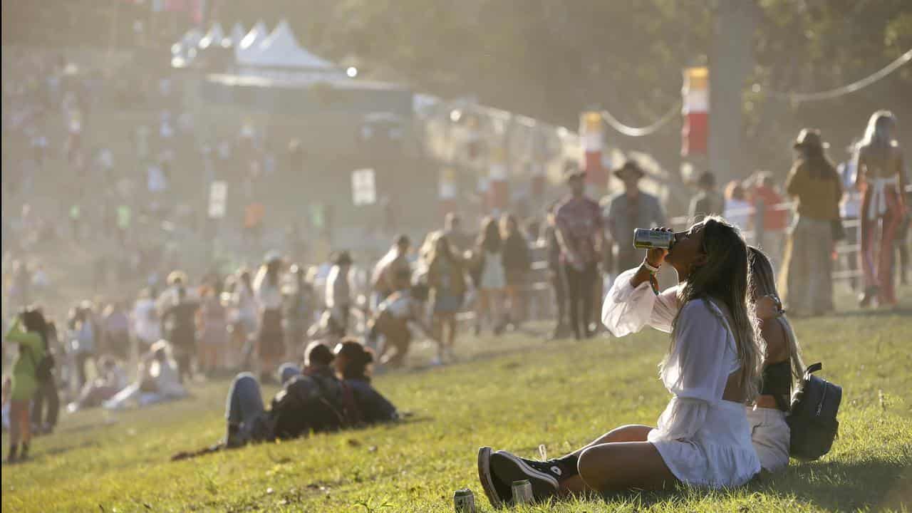 Splendour in the Grass festival goers