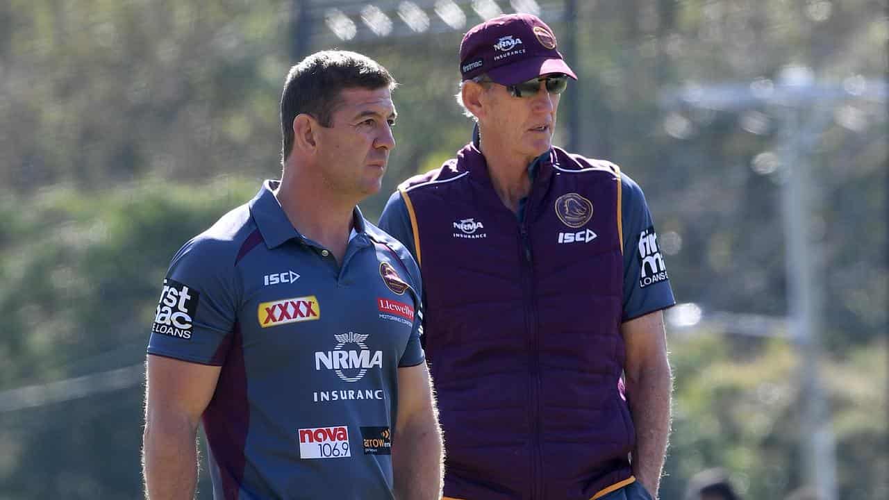 Jason Demetriou and Wayne Bennett.