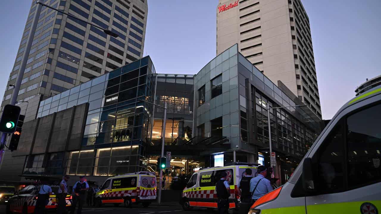 The Westfield shopping centre at Bondi Junction.