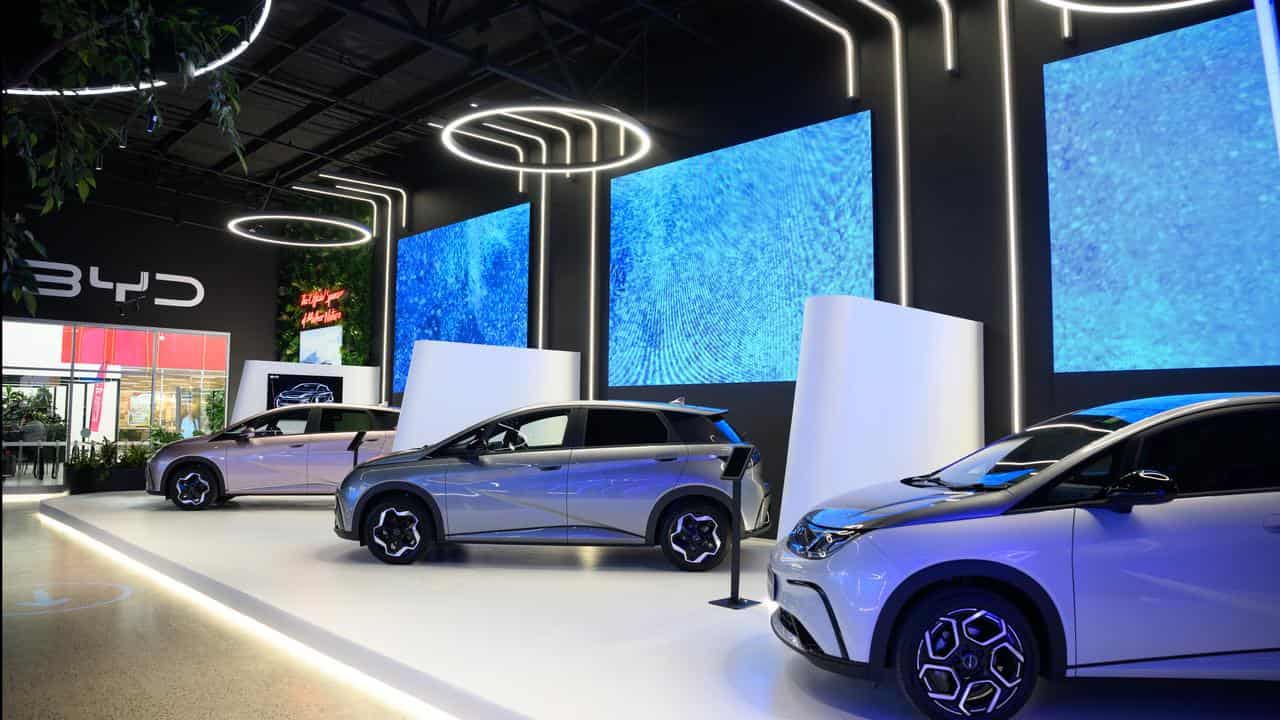 BYD electric vehicles