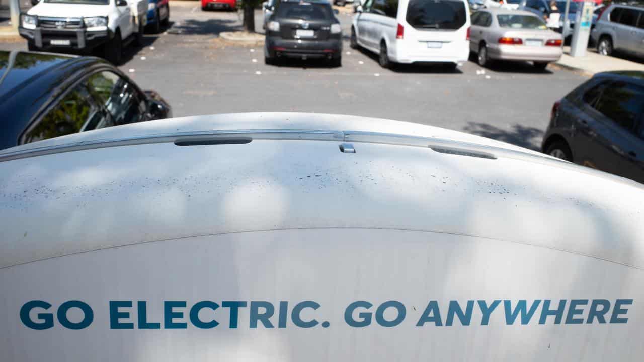 ActewAGL charging station slogan reads ‘Go electric. Go anywhere’