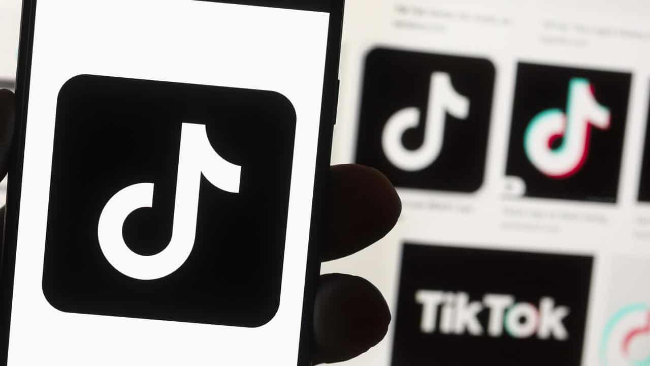 The TikTok logo