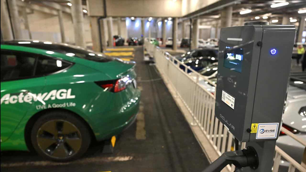 EV charging station Parliament House