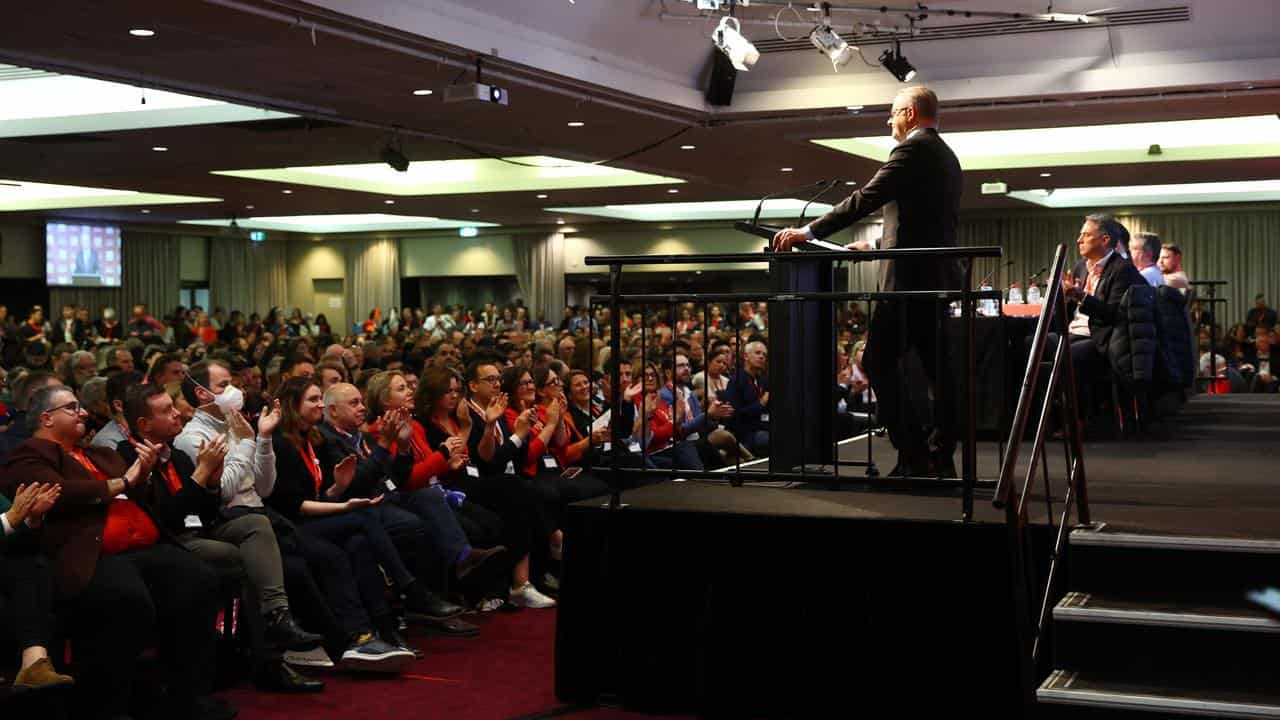 Labor conference in VIctoria