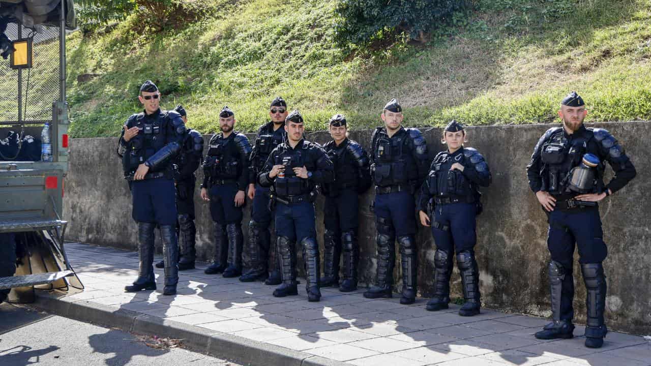 French police in New Caledonia