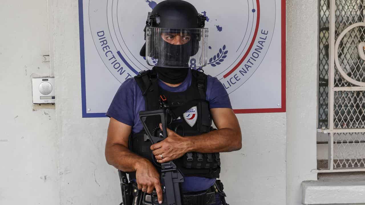 A French policeman