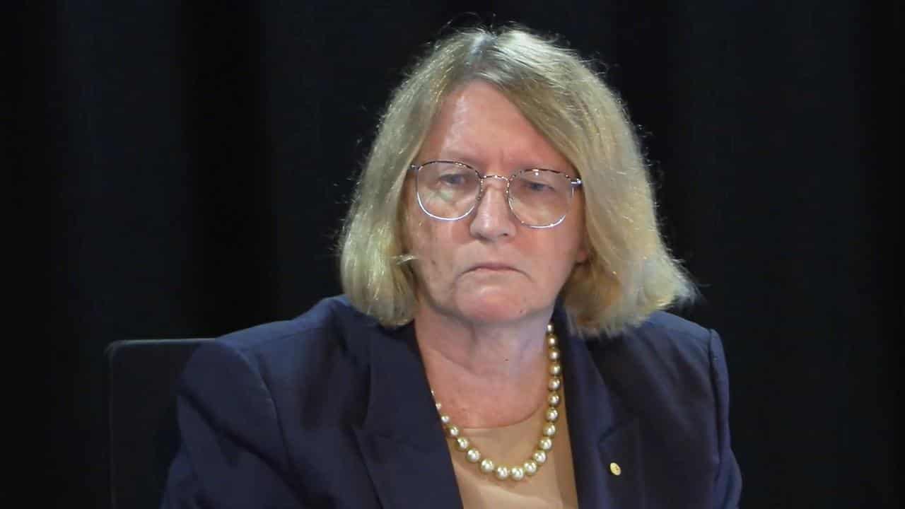 Former chief justice Catherine Holmes