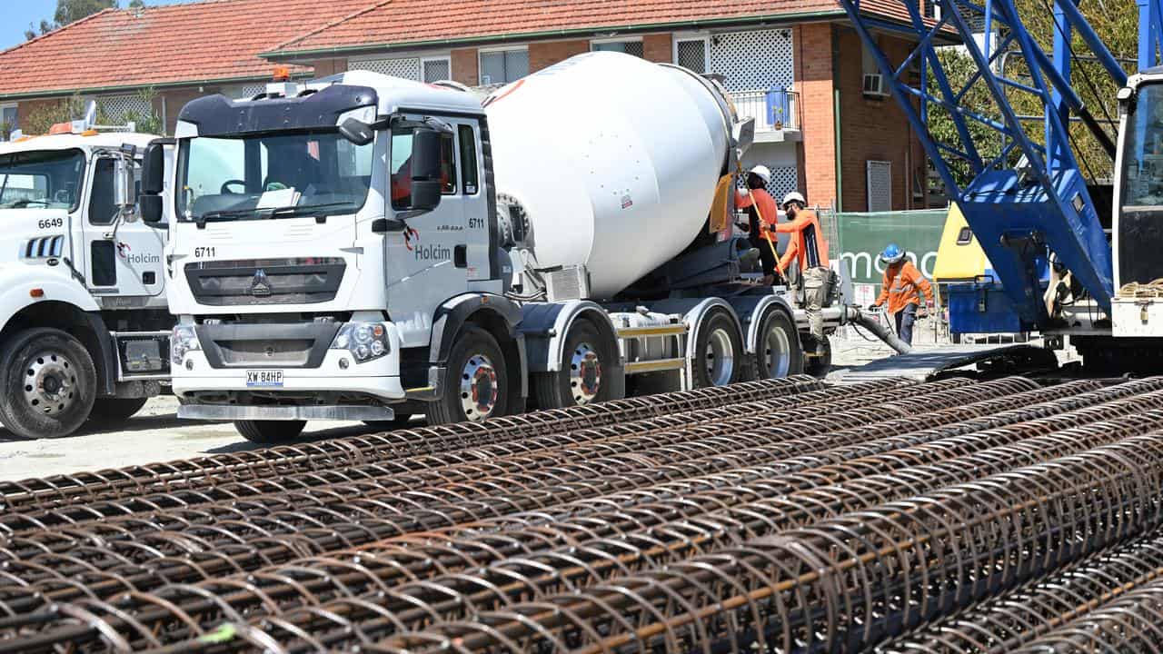 Construction work on new social and affordable homes in Brisbane,